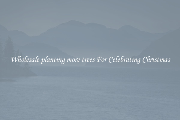 Wholesale planting more trees For Celebrating Christmas