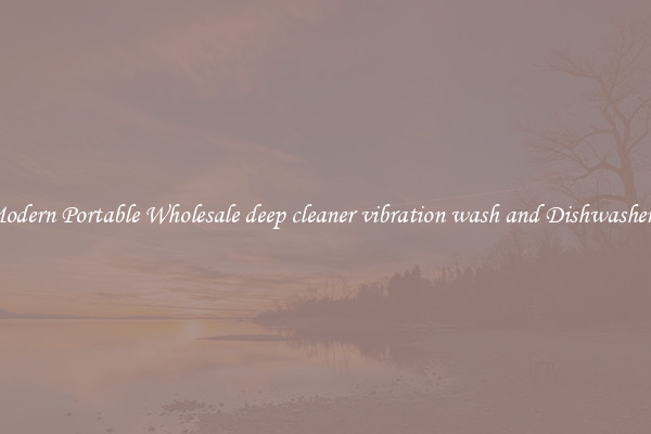 Modern Portable Wholesale deep cleaner vibration wash and Dishwashers 