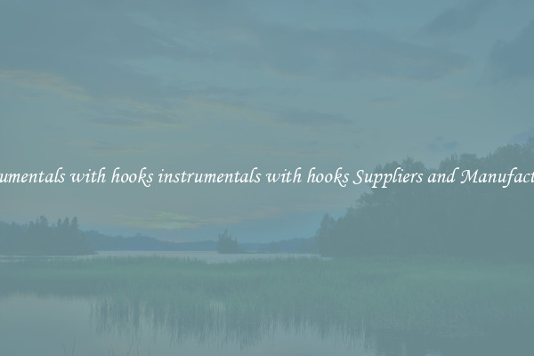 instrumentals with hooks instrumentals with hooks Suppliers and Manufacturers