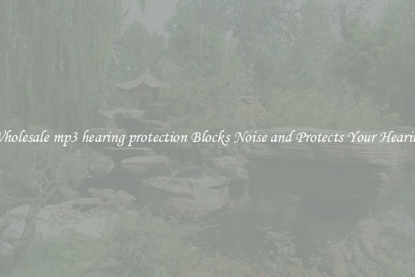 Wholesale mp3 hearing protection Blocks Noise and Protects Your Hearing