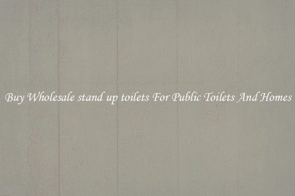 Buy Wholesale stand up toilets For Public Toilets And Homes